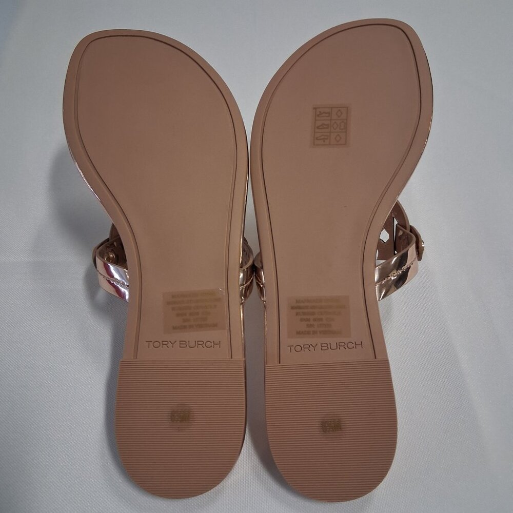 Tory Burch Women’s Miller Sandals – Rose Gold – Size 6.5 US - Picture 4 of 7